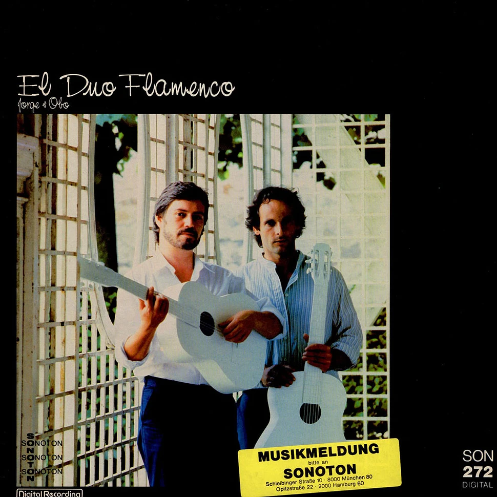 Jorge Y Obo - El Duo Flamenco - Spanish Guitars