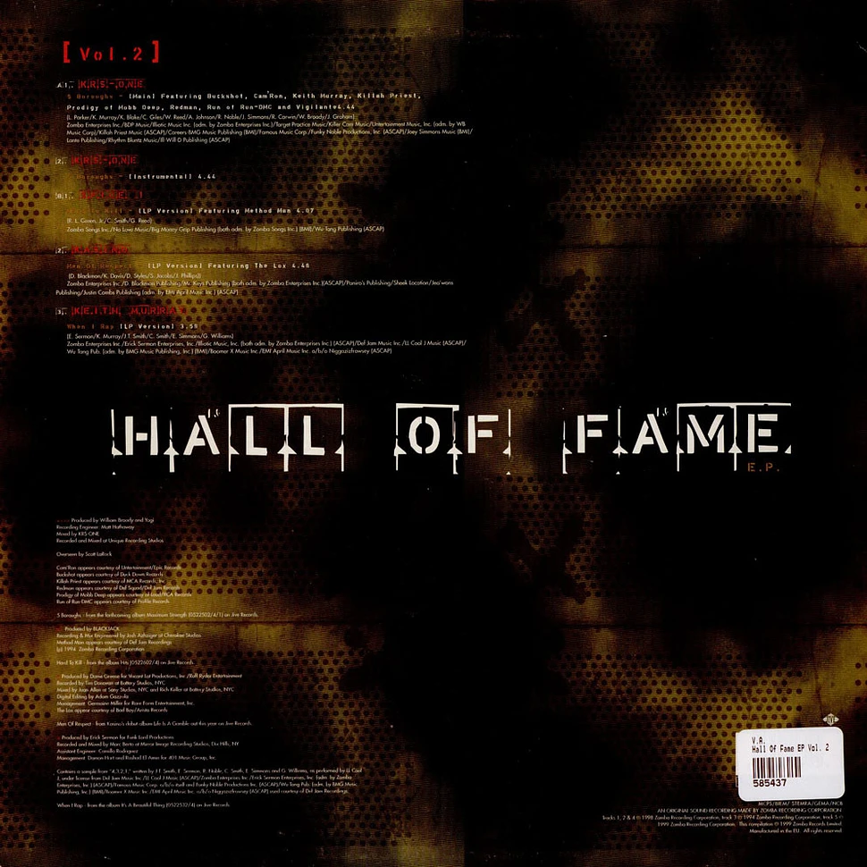 V.A. - Hall Of Fame EP Vol. 2