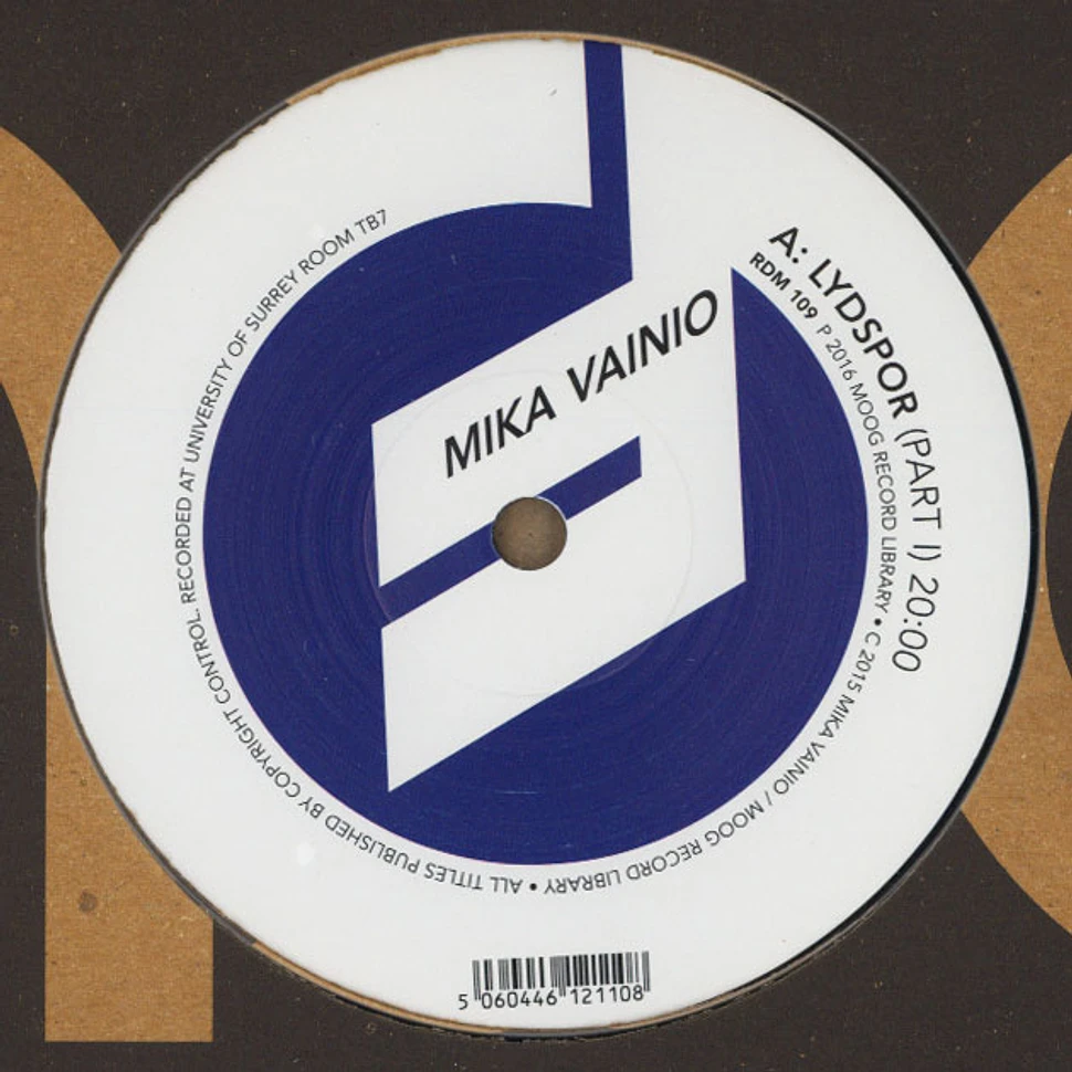 Mika Vainio - Lydspor One & Two (Blue Tb7 Series)