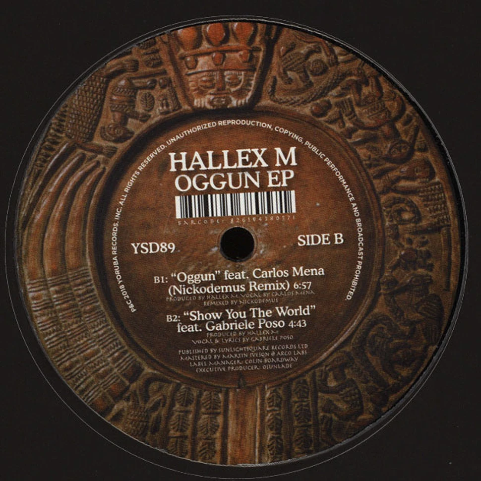 Hallex M - Oggun EP Nickodemus Remix