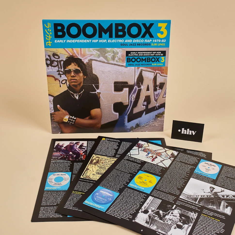 V.A. - Boombox 3: Early Independent Hip Hop, Electro And Disco Rap 1979-83