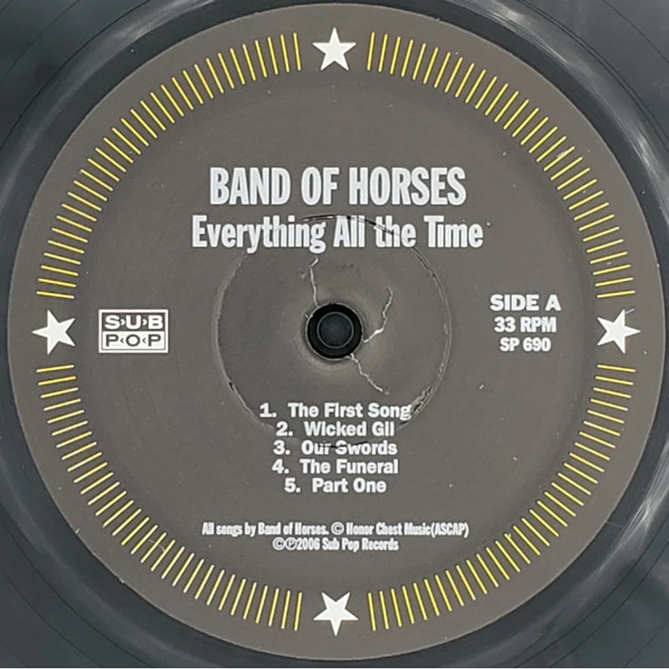 Band Of Horses - Everything All The Time