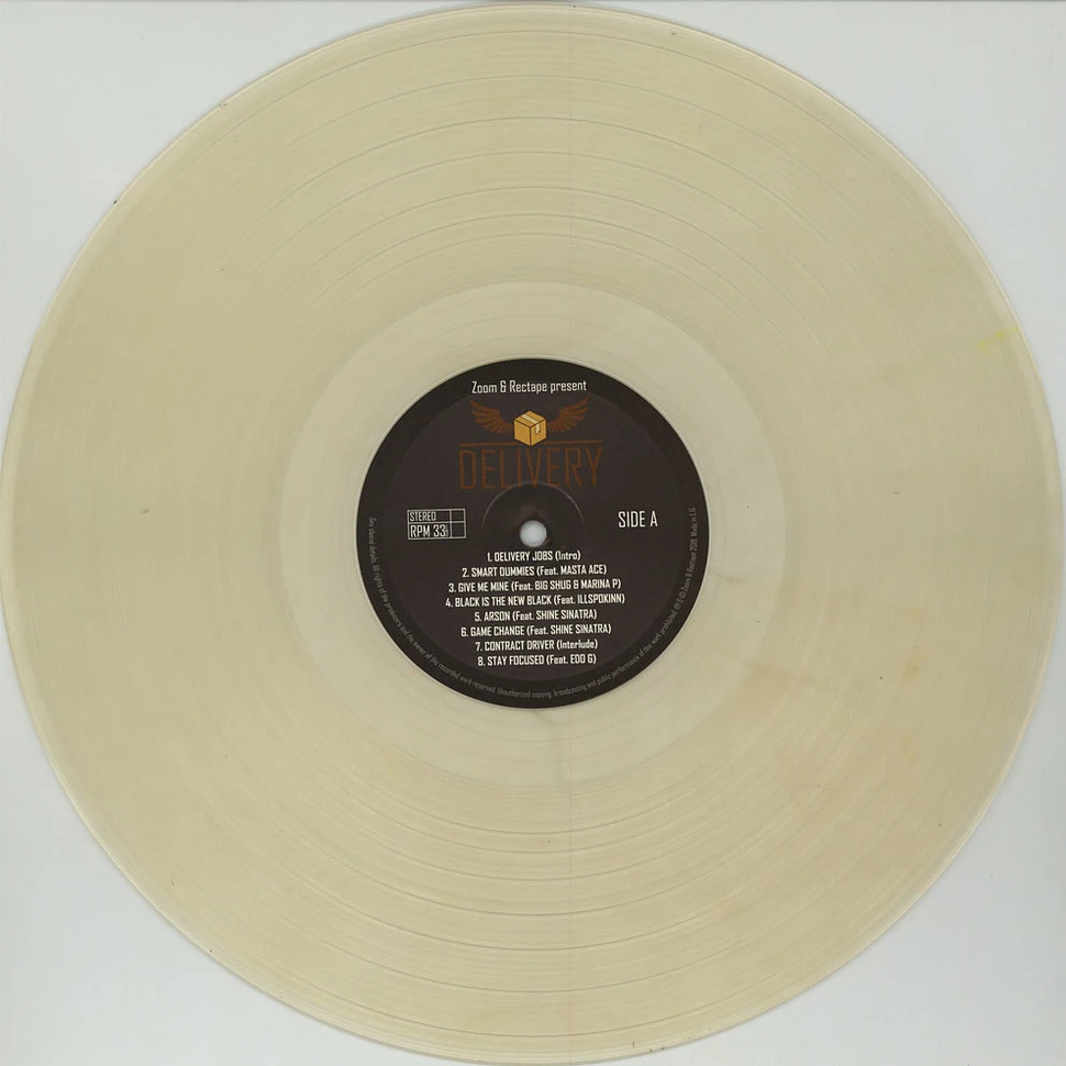 Zoom & Rectape - Delivery Clear Vinyl Edition