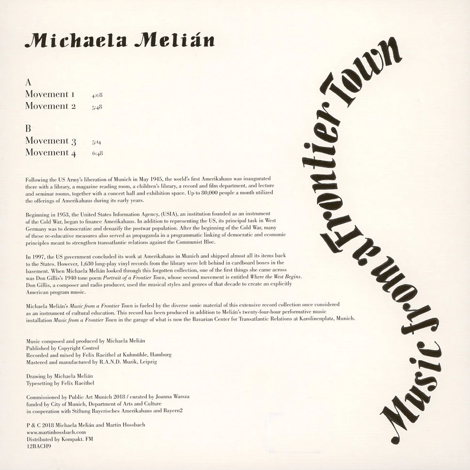 Michaela Melián - Music From A Frontier Town