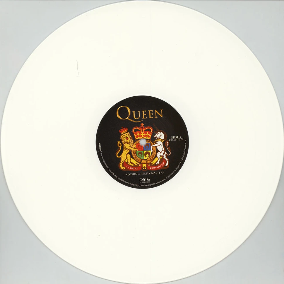 Queen - Nothing Really Matters White Vinyl Edition