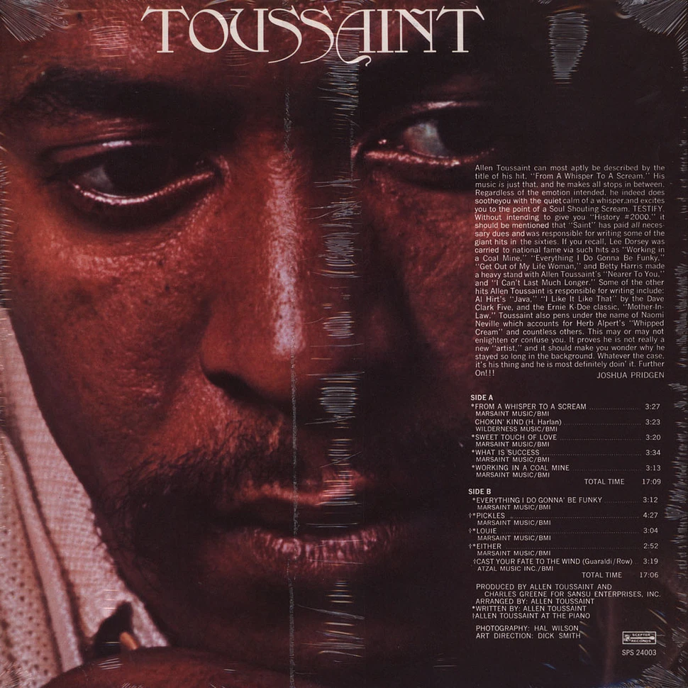 Allen Toussaint - Toussaint