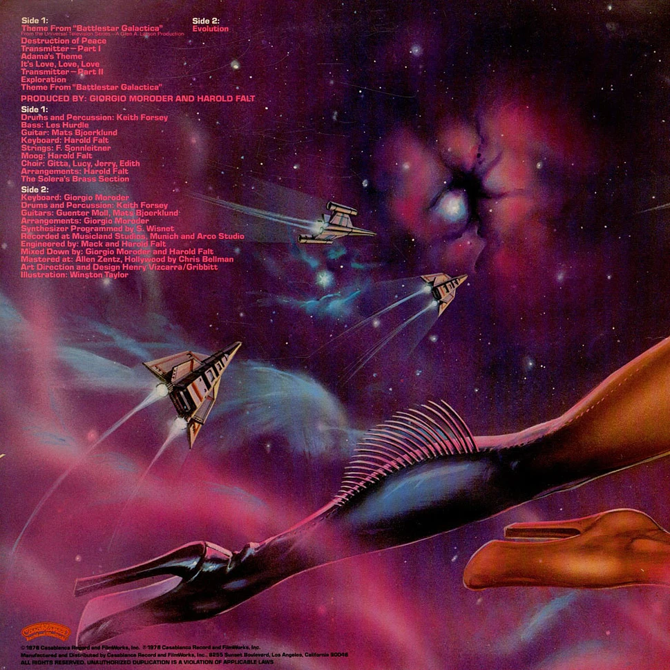 Giorgio Moroder - Music From "Battlestar Galactica" And Other Original Compositions