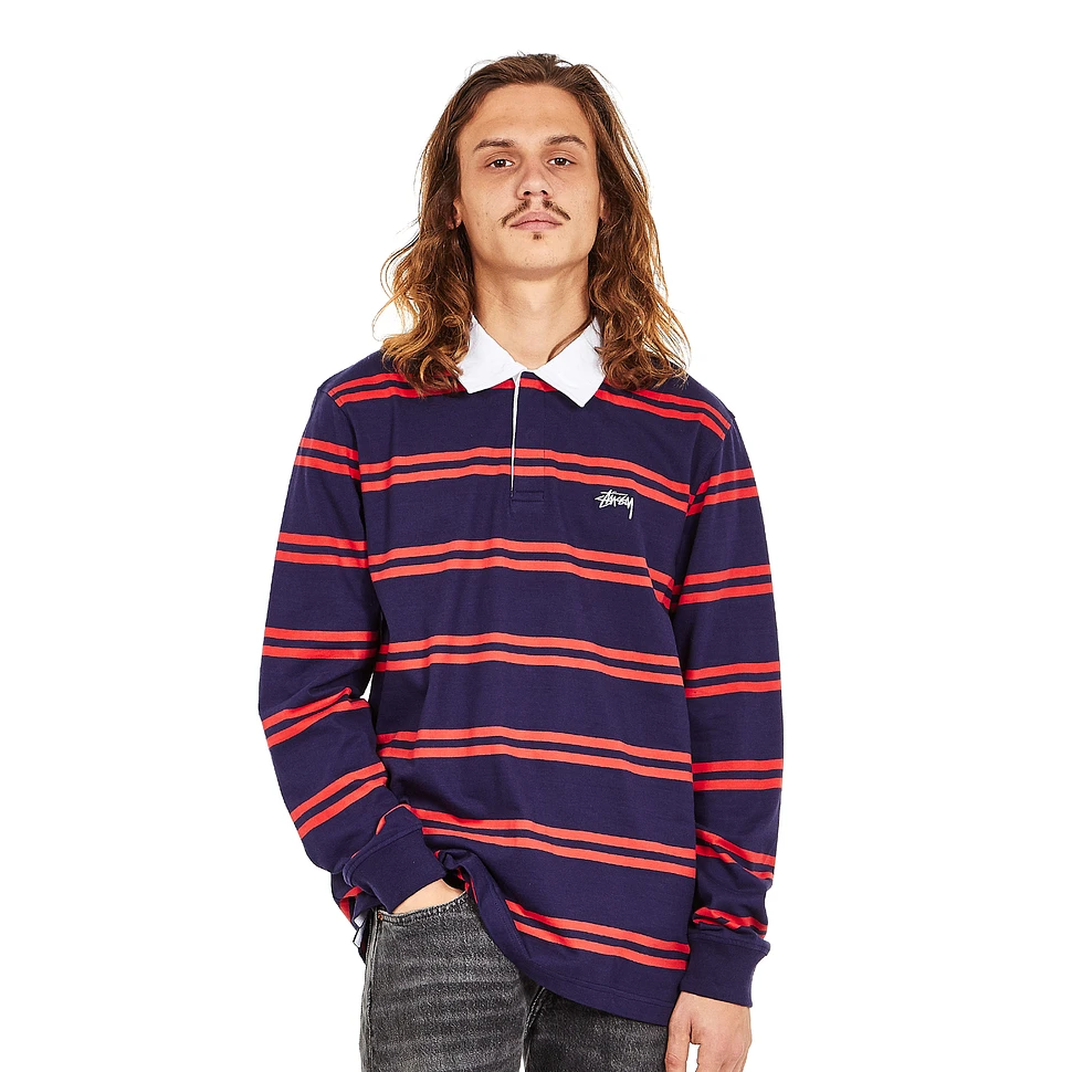 Stüssy - Desmond Stripe LS Rugby