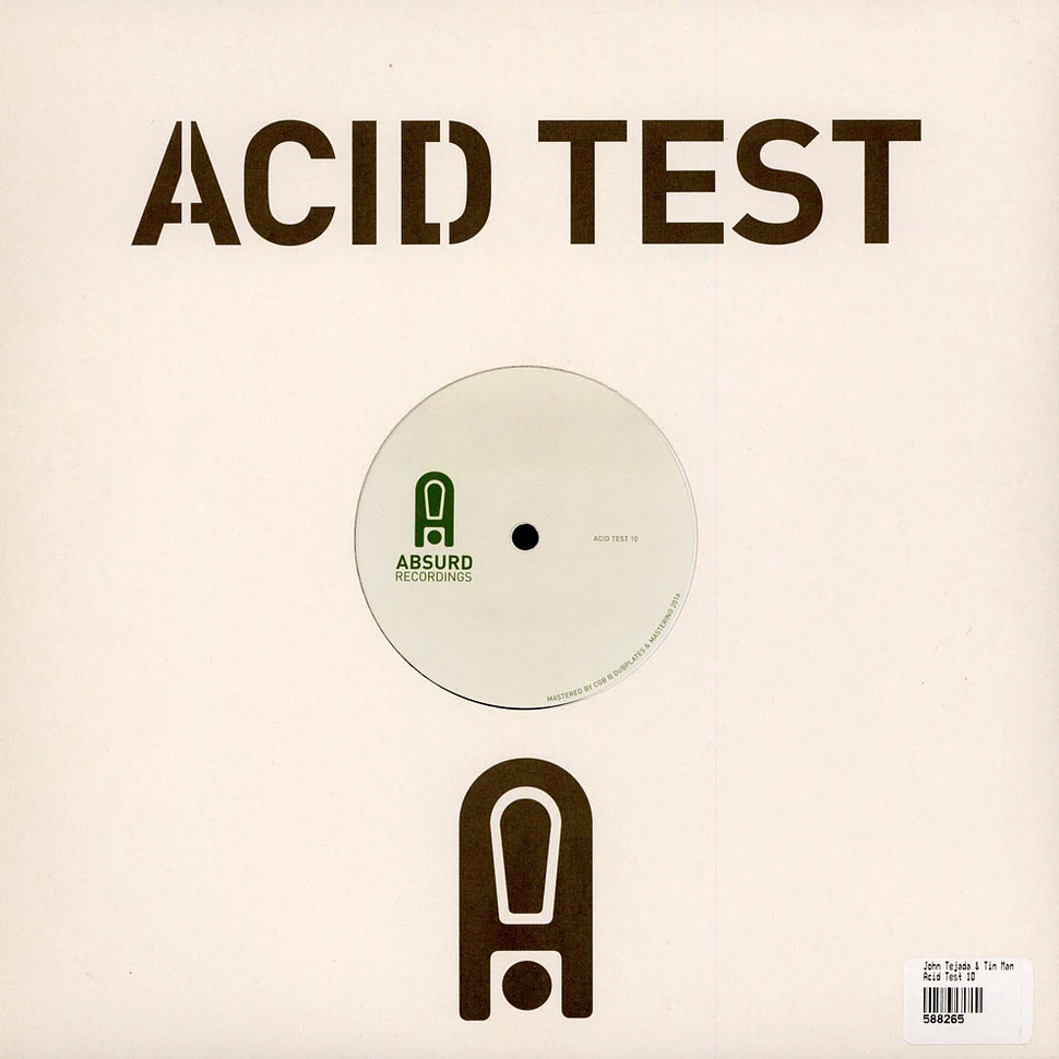 John Tejada & Tin Man - Acid Test 10