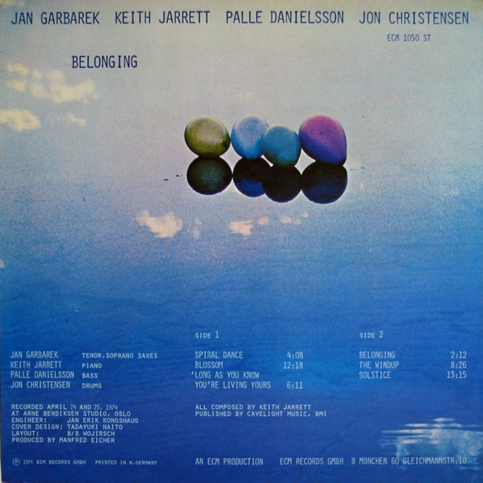 Jan Garbarek, Keith Jarrett, Palle Danielsson, Jon Christensen - Belonging