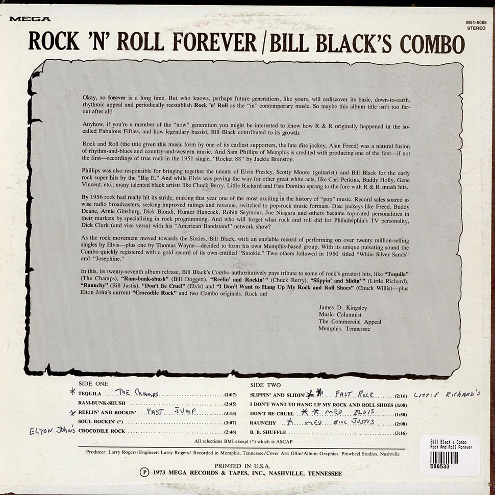 Bill Black's Combo - Rock-n-Roll Forever