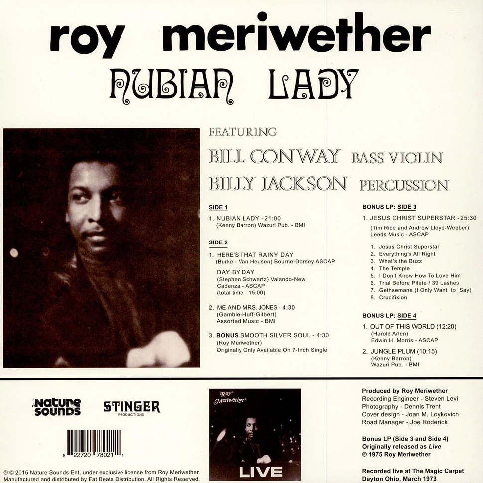 Roy Meriwether - Nubian Lady