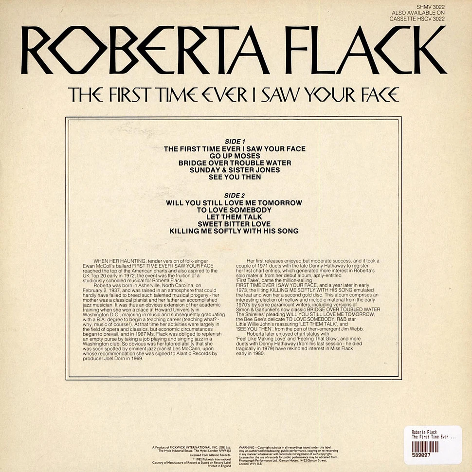 Roberta Flack - The First Time Ever I Saw Your Face