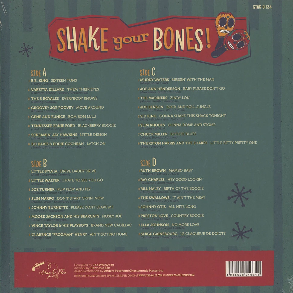 V.A. - Shake Your Bones - Stag-O-Lee DJ Series