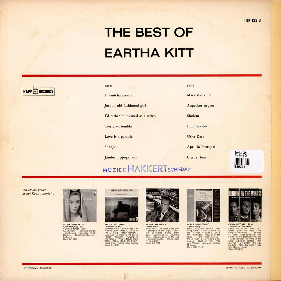 Eartha Kitt - The Best Of