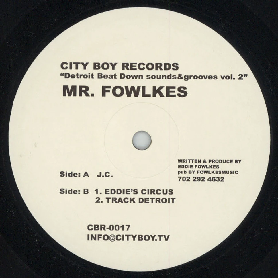 Mr Fowlkes - Detroit Beat Down Sounds&Grooves Volume 2