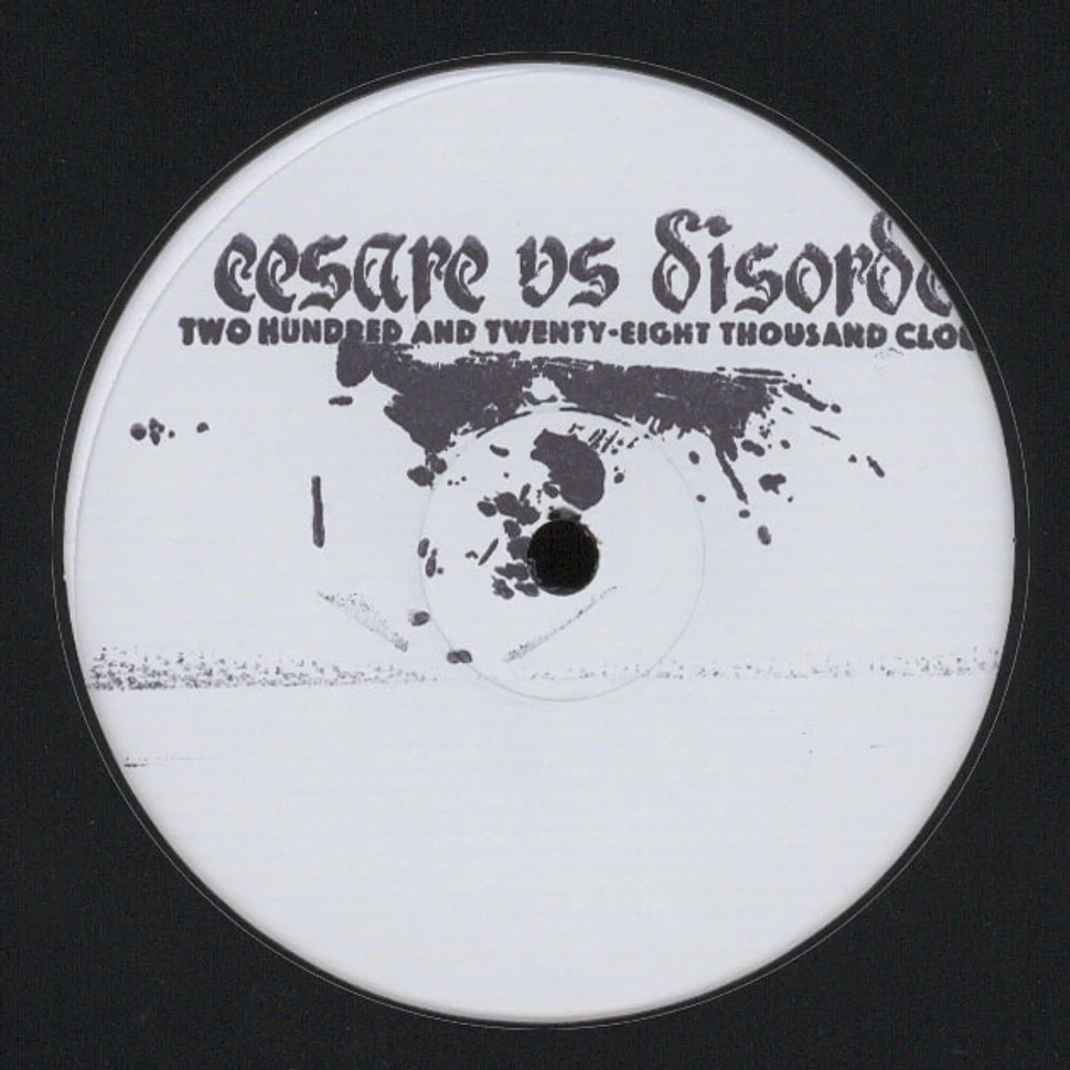 Cesare vs. Disorder - Twenty Eight Thousand Clouds EP
