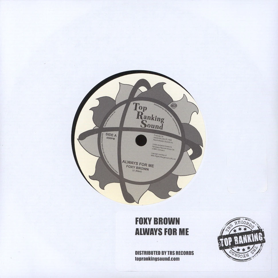 Foxy Brown - Always For Me / Version