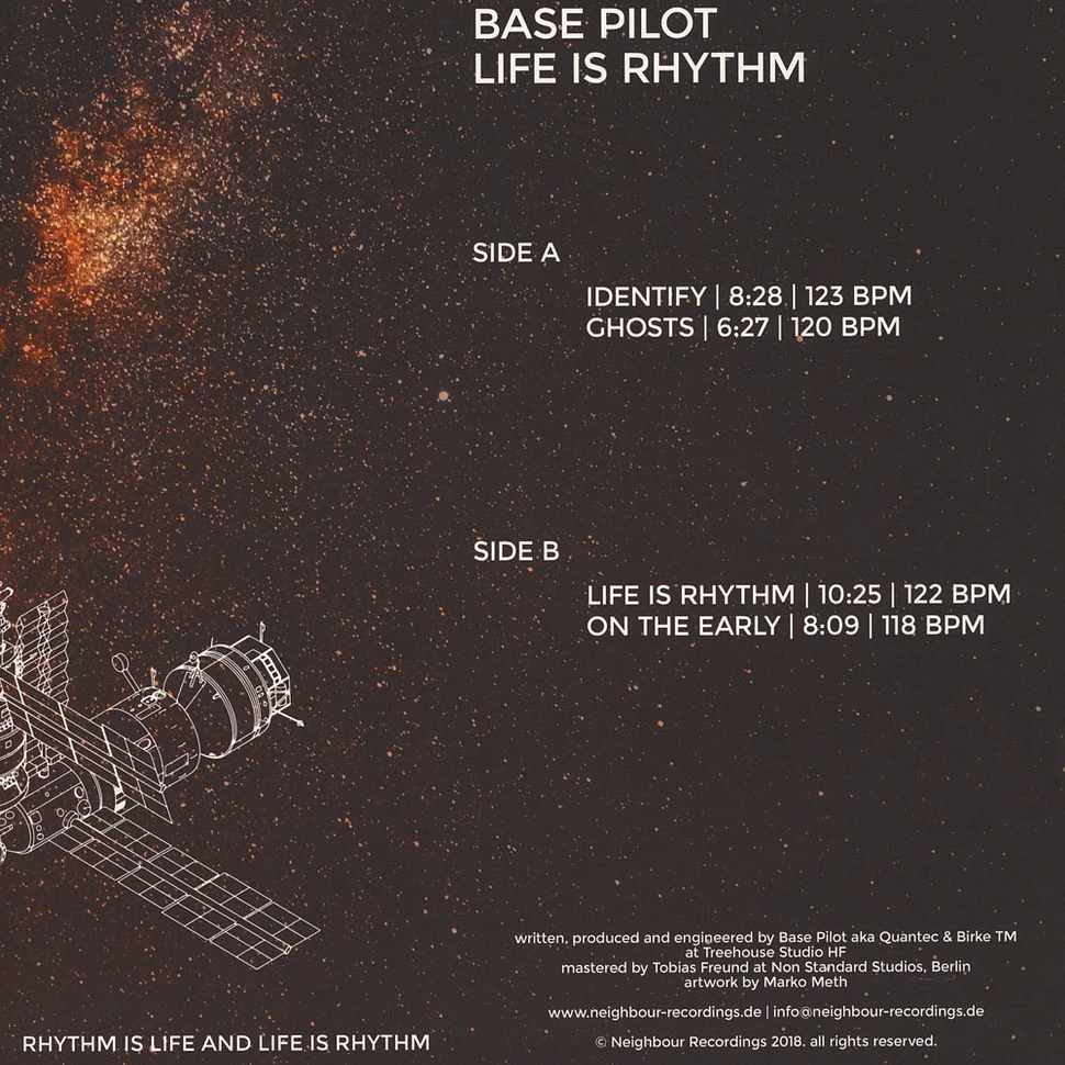 Base Pilot - Life Is Rhythm EP