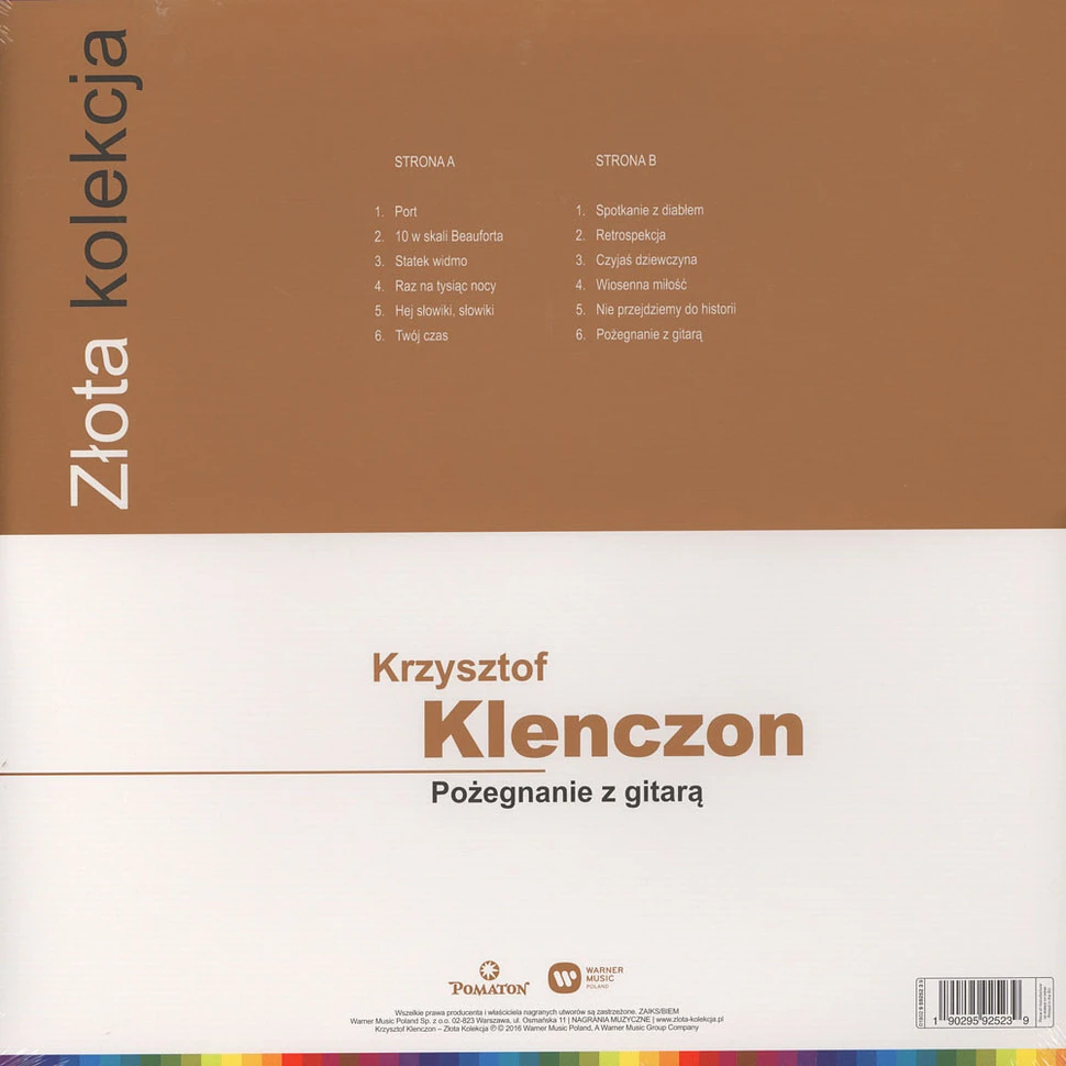 Krzysztof Klenczon - Pozegnanie Z Gitara
