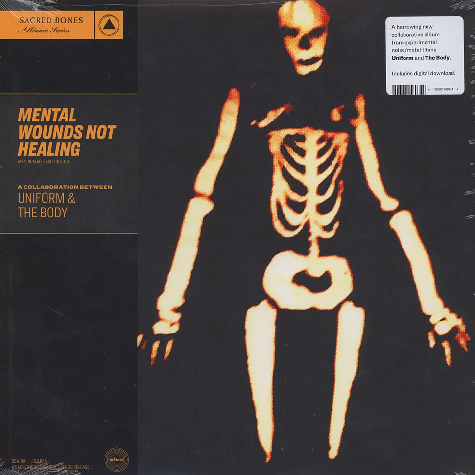 Uniform & The Body - Mental Wounds Not Healing Black Vinyl Edition