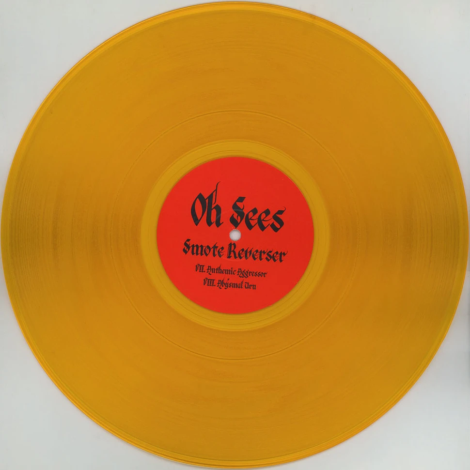 Oh Sees (Thee Oh Sees) - Smote Reverser Yellow Vinyl Edition