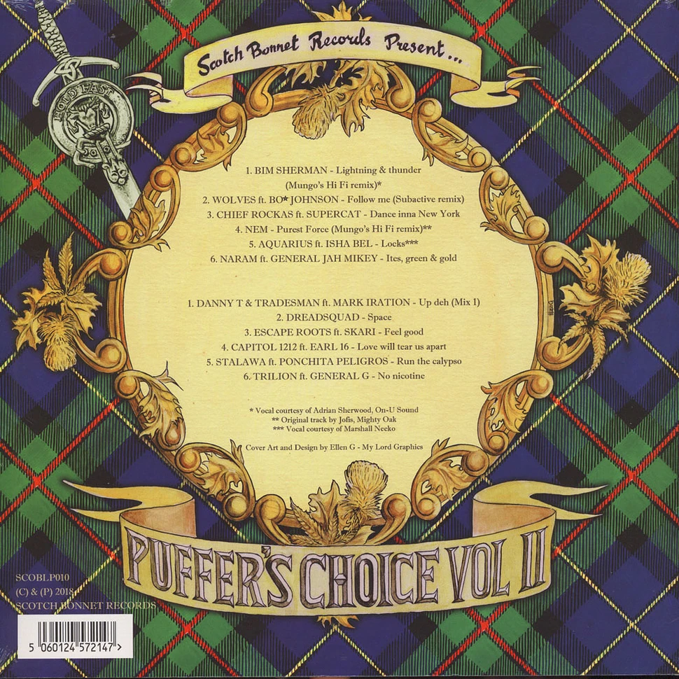 V.A. - Scotch Bonnet Presents Puffers Choice Volume 2