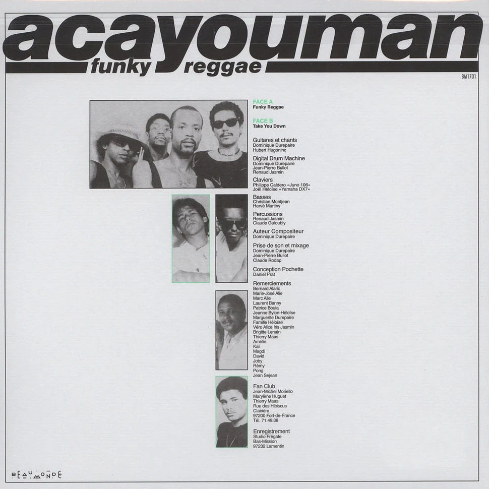 Acayouman - Funky Reggae