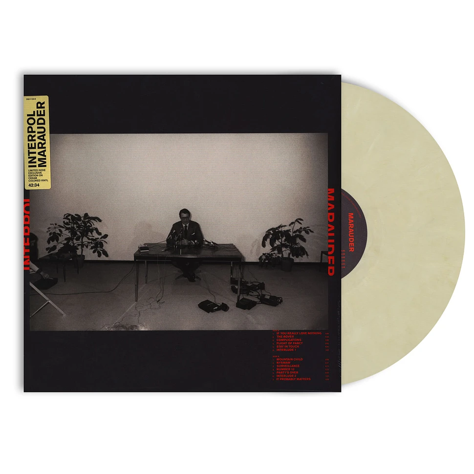 Interpol - Marauder Colored Vinyl Edition