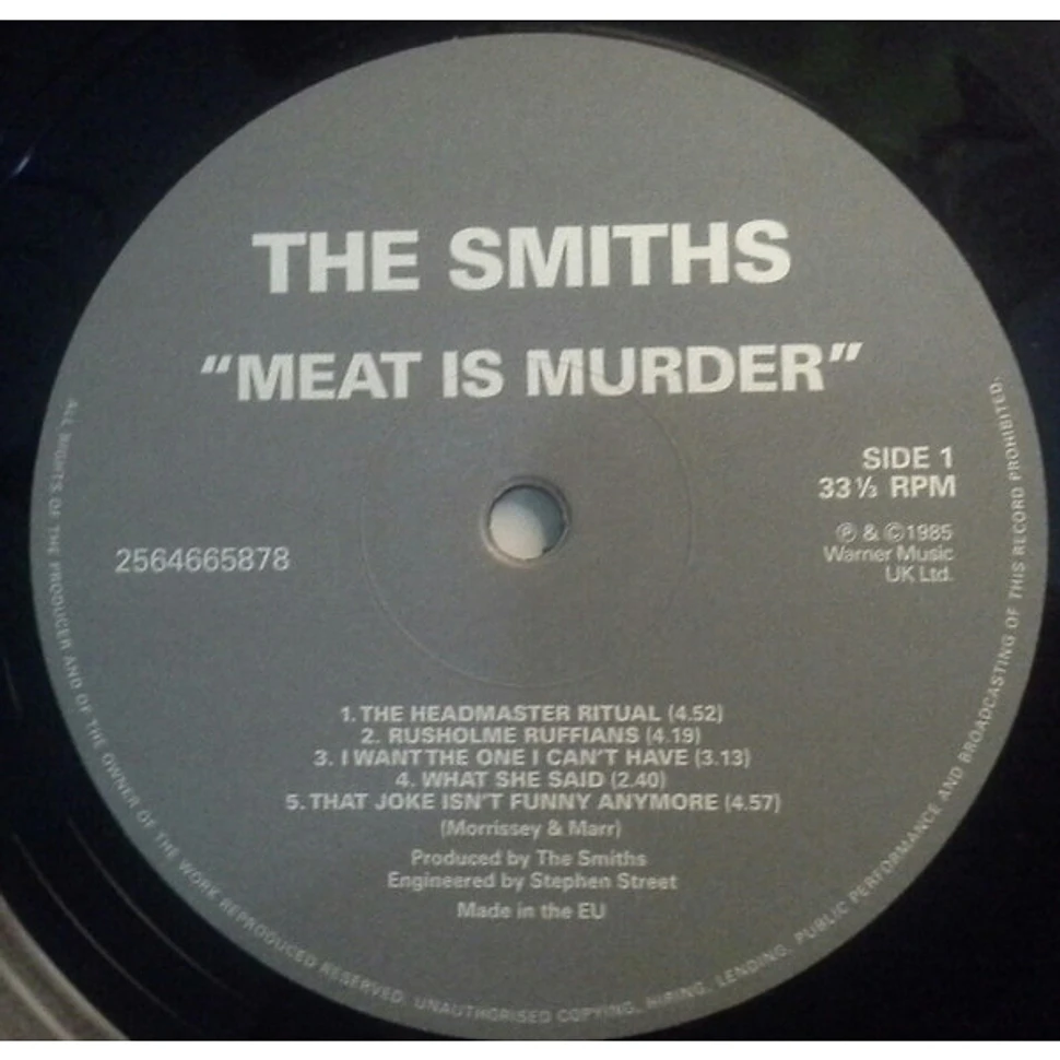 The Smiths - Meat Is Murder