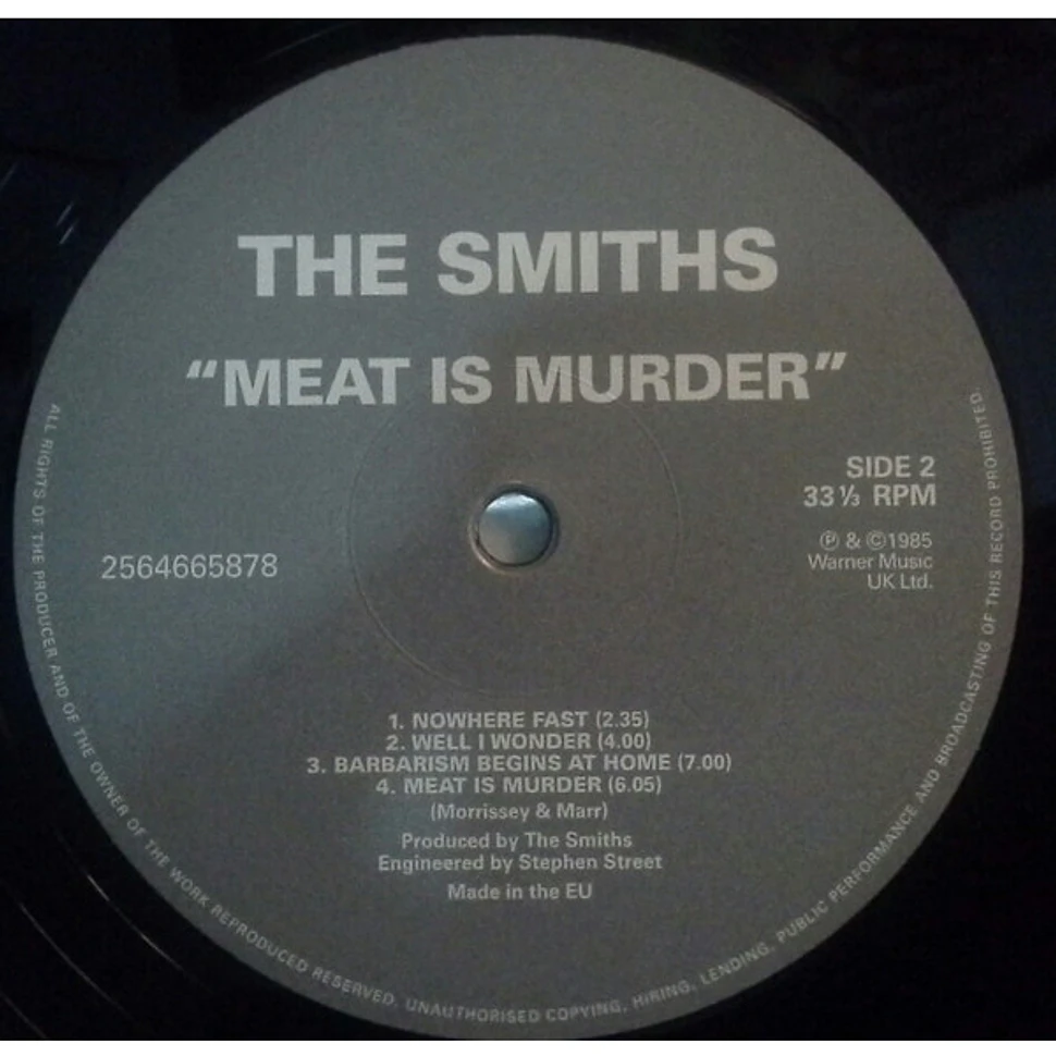 The Smiths - Meat Is Murder