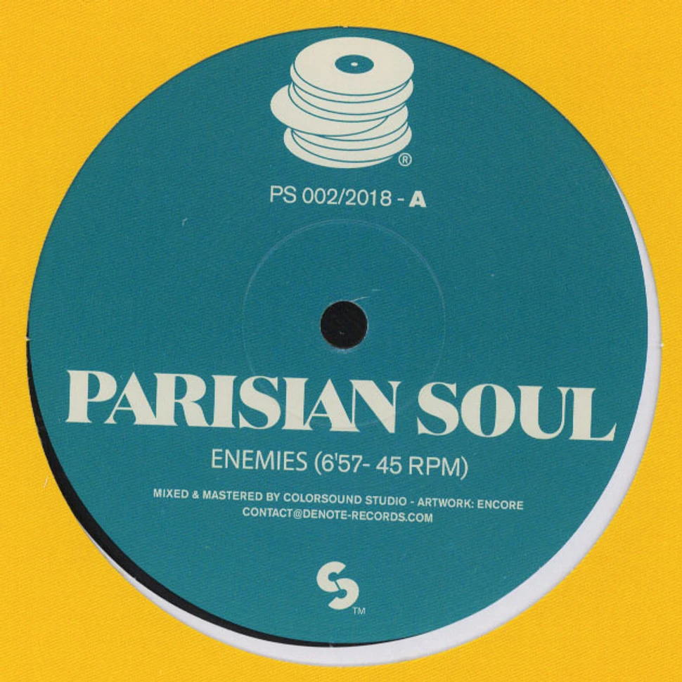 Parisian Soul - Enemies / Temple Of Disco