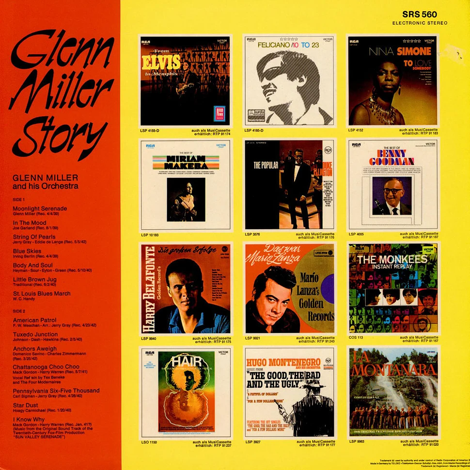 Glenn Miller And His Orchestra - Glenn Miller Story