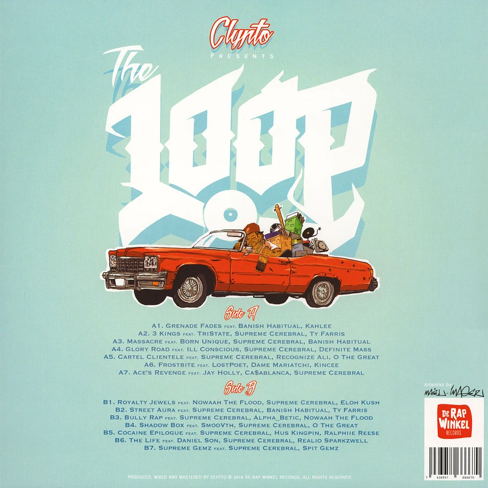 Clypto - The Loop Blue Vinyl Edition