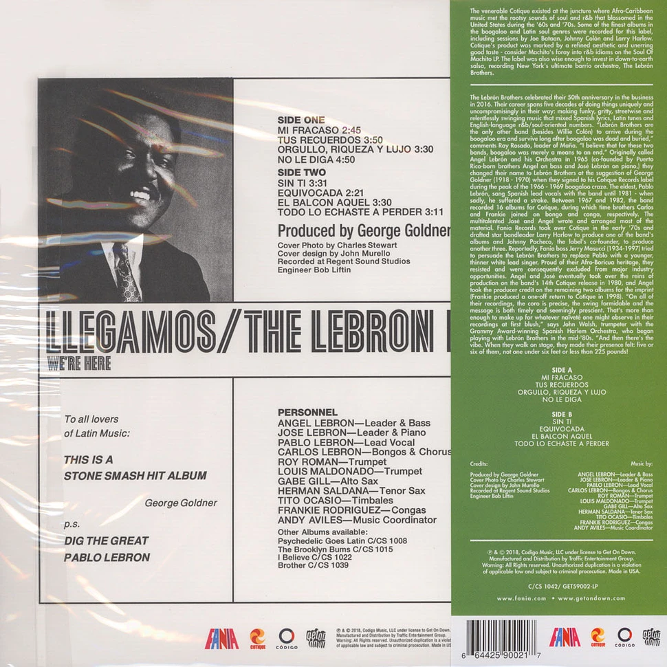 Lebron Brothers - Llegamos: We're Here