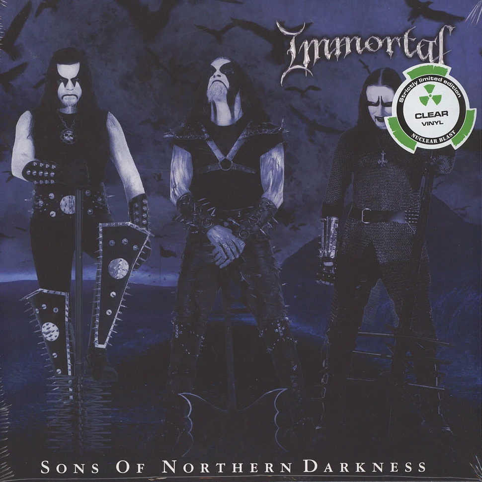 Immortal - Sons Of Northern Darkness Clear Vinyl Edition