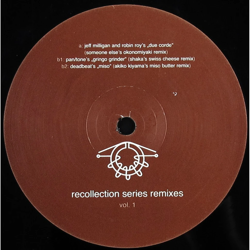 V.A. - Recollection Series Remixes Vol. 1