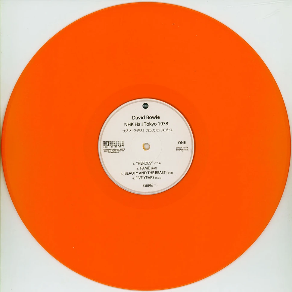 David Bowie - Tokyo Colored Vinyl Edition