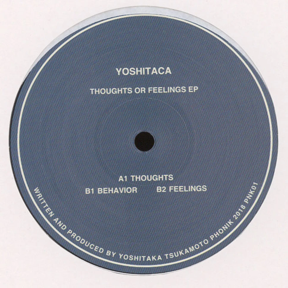 Yoshitaca - Thoughts Or Feelings EP