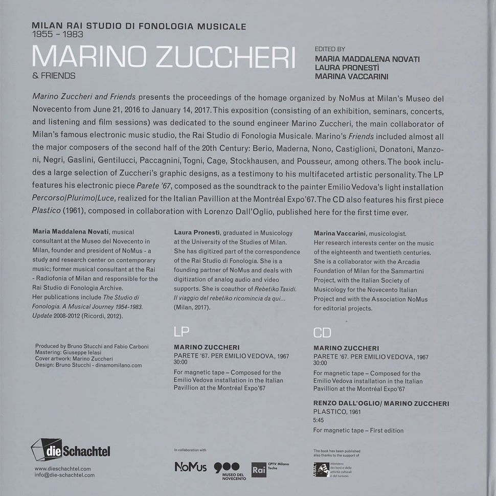 Zuccheri Marino - Milan Rai Studio Di Fonologia Musicale 1955-83 Art Edition