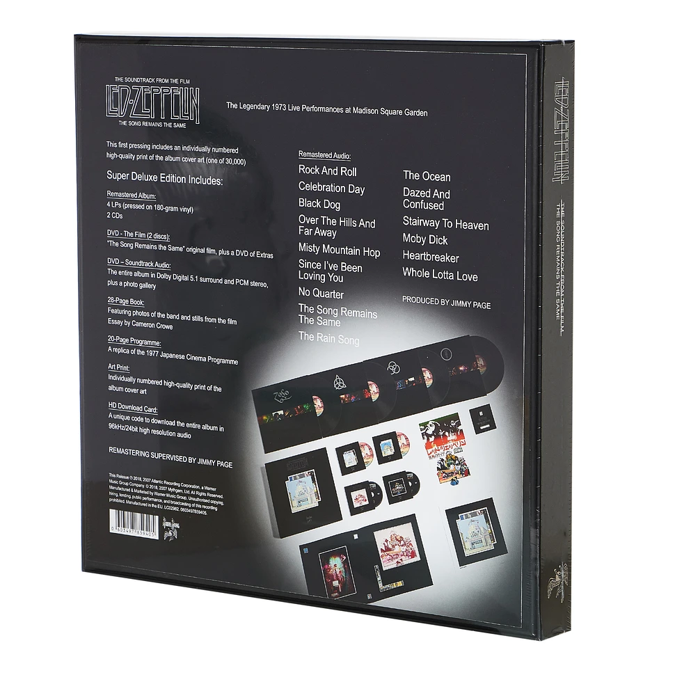 Led Zeppelin - OST The Song Remains The Same Deluxe Box Set