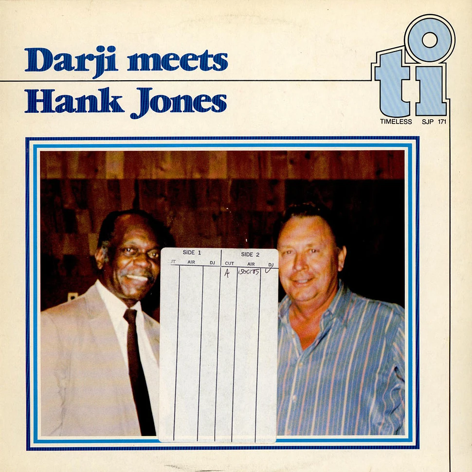 Darji, Hank Jones - Darji Meets Hank Jones