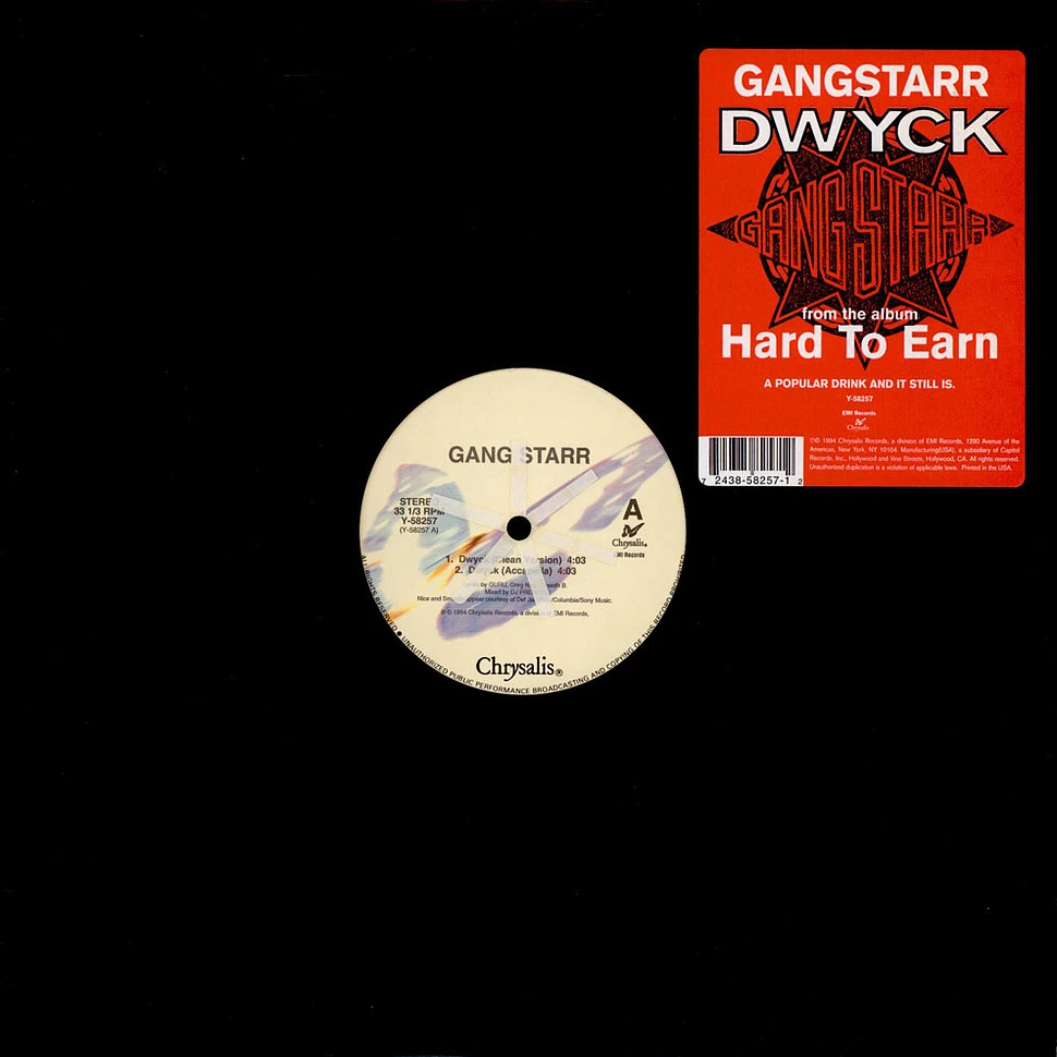 Gang Starr - DWYCK