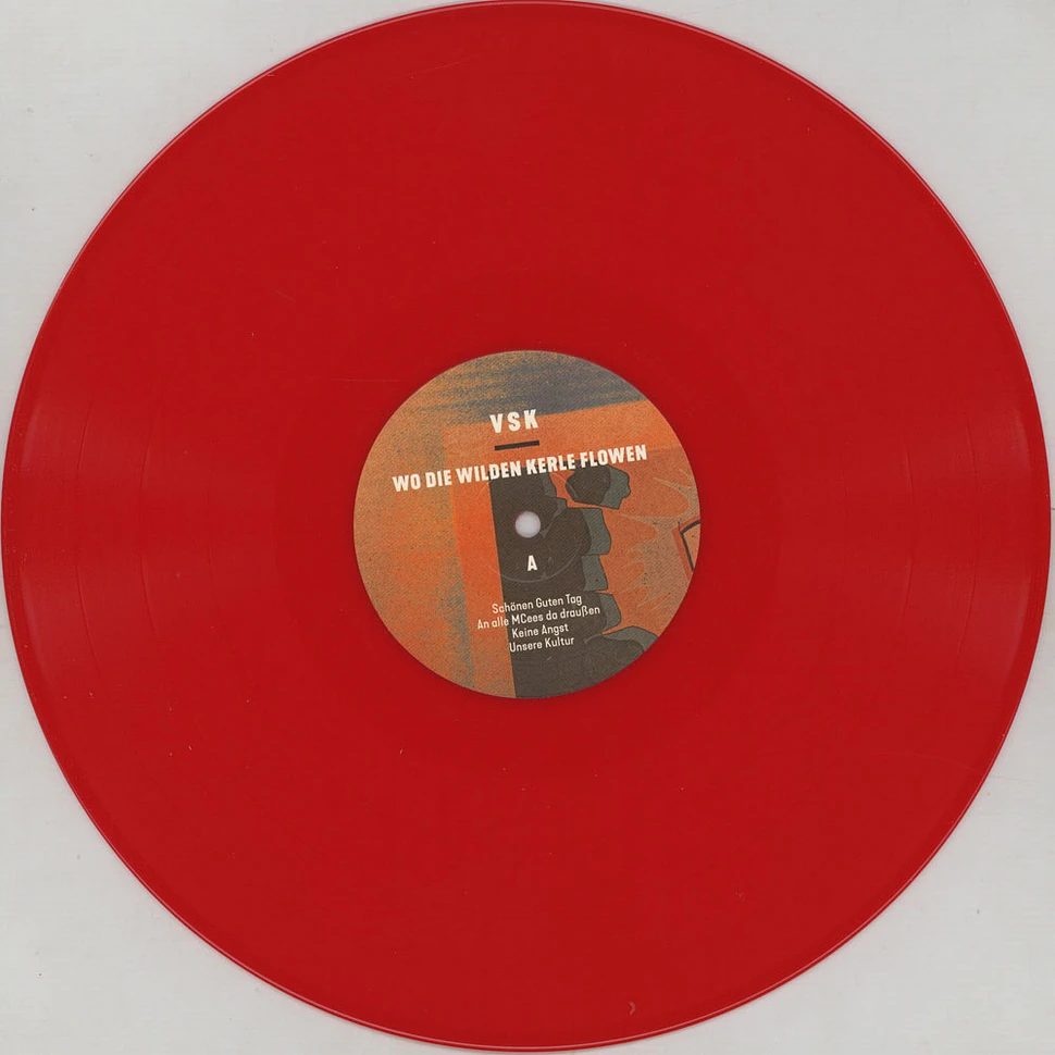 VSK (Verbales Style Kollektiv) - Wo Die Wilden Kerle Flowen Red Vinyl Edition