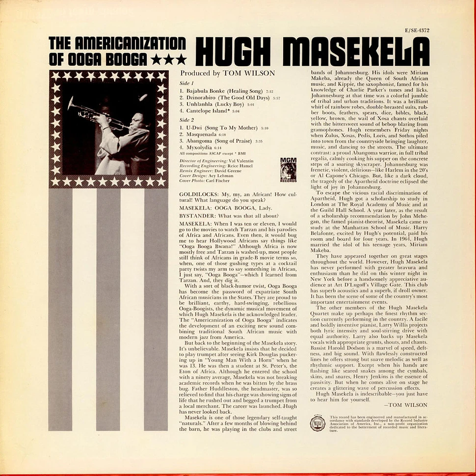 Hugh Masekela - The Americanization Of Ooga Booga