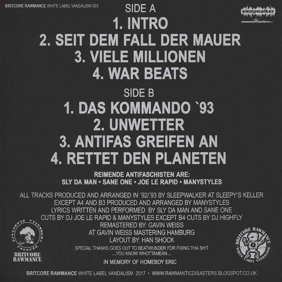 R.A.F. (Reimende Antifaschisten) - R.A.F. (Reimende Antifaschisten) Demo 1992/93