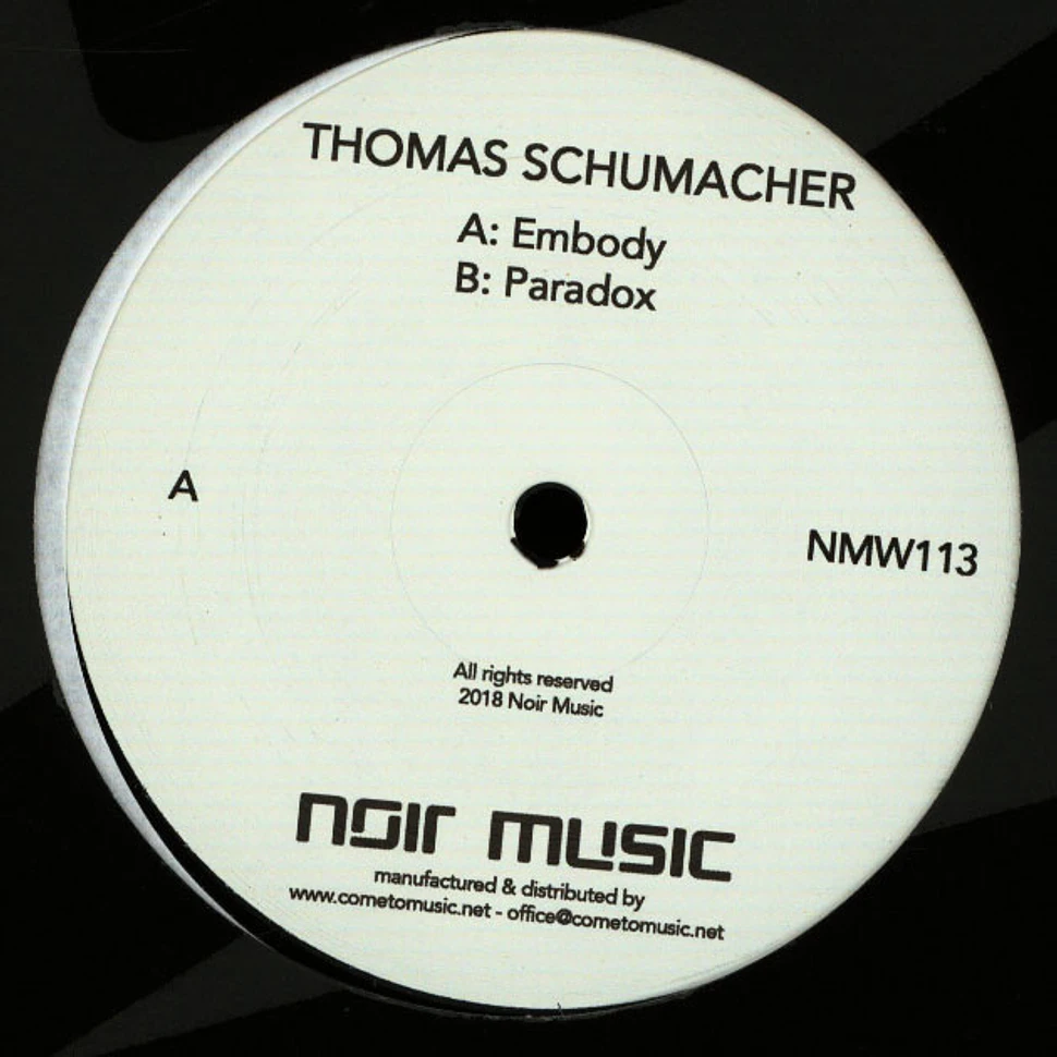 Thomas Schumacher - Embody Paradox