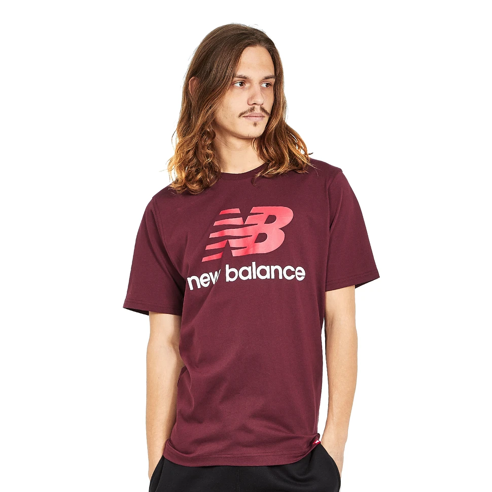 New Balance - Essentials Stacked Logo Tee