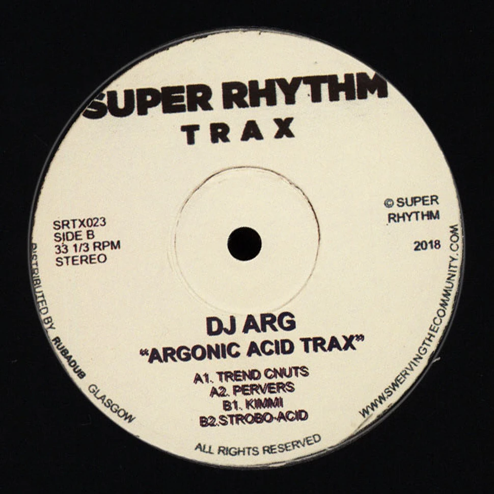 DJ Arg - Argonic Acid Track