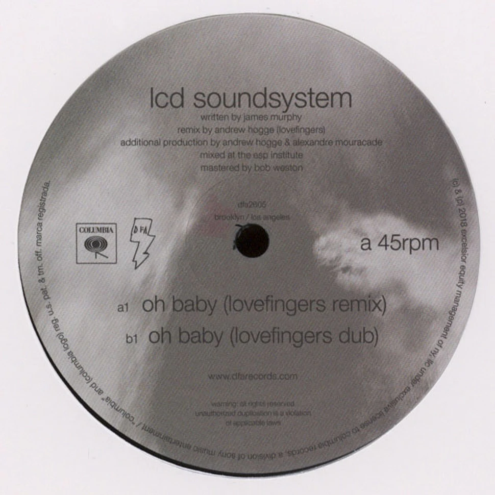 LCD Soundsystem - Oh Baby Lovefingers Remix